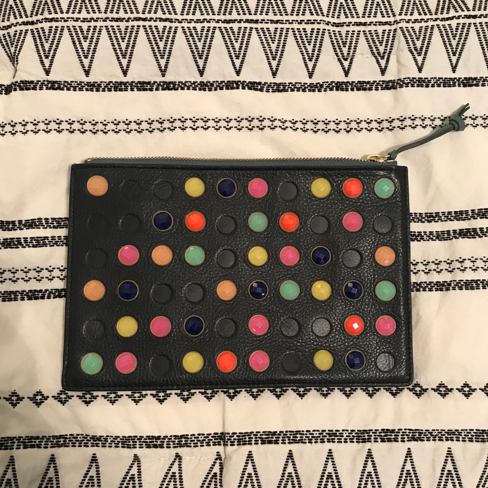 Gorgeous Fossil gems pouch. BNWT